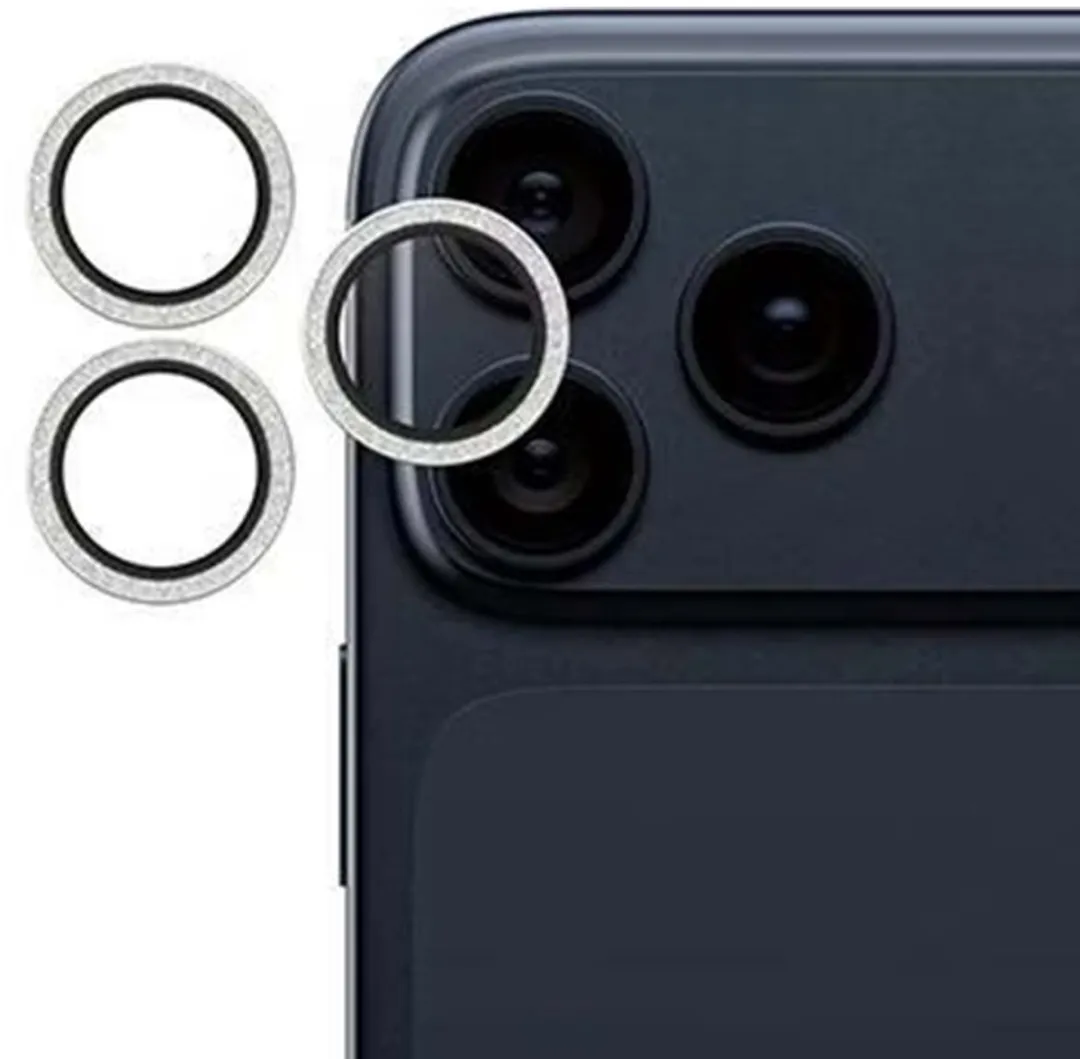 PanzerGlass PG15828 Camera Protector iPhone 17 Pro/Max - Glitter Zilver - afbeelding 6 van 6