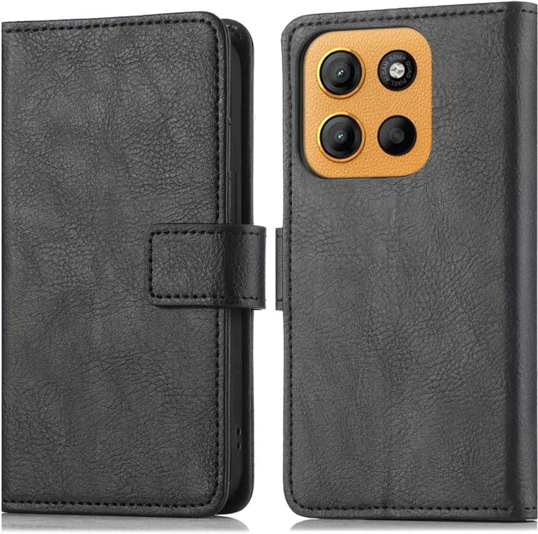 Imoshion Moto G15 Power Hoesje - 3 Pasjes - Zwart