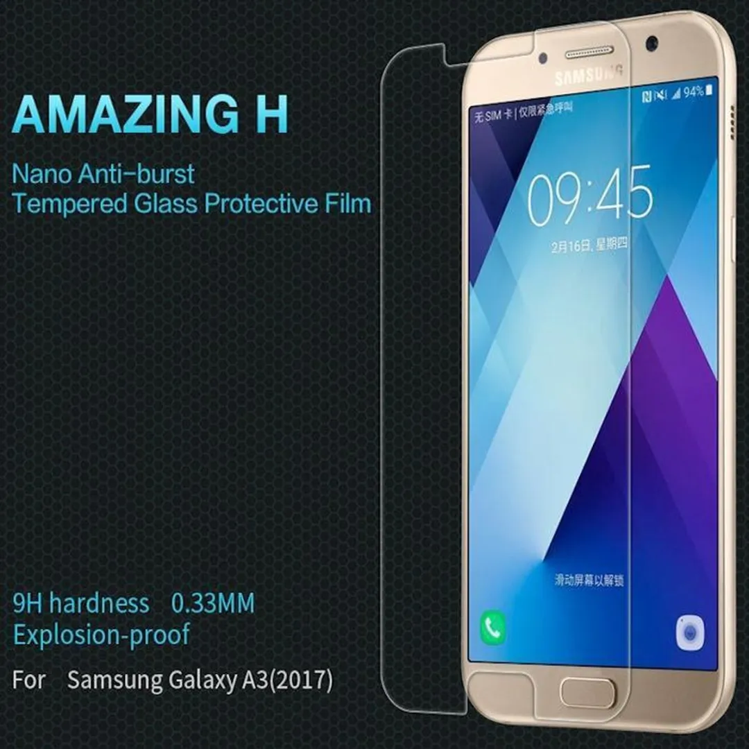 Nillkin DisplayFolio Tempered Glass 9H Samsung Galaxy A3 (2017) - afbeelding 3 van 6