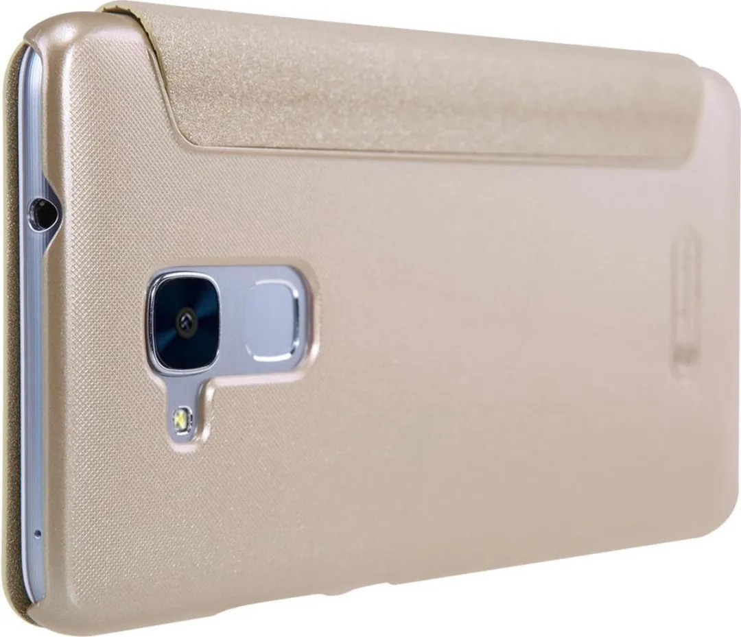 Nillkin Honor 5C Sparkle Series Hoesje - Goud - afbeelding 5 van 6