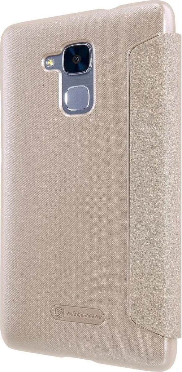 Nillkin Honor 5C Sparkle Series Hoesje - Goud - afbeelding 4 van 6