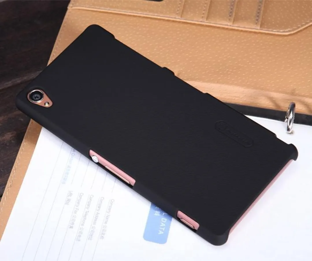 Nillkin Frosted Shield Hoesje Sony Xperia Z3 - Zwart - afbeelding 6 van 6