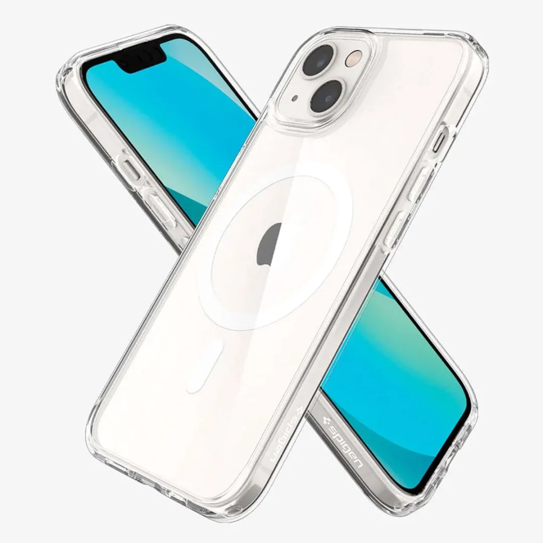 Spigen Ultra Hybrid ACS03528 TPU Hoesje - iPhone 13 - Transparant