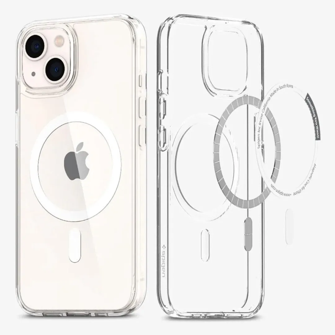 Spigen Ultra Hybrid ACS03528 TPU Hoesje - iPhone 13 - Transparant - afbeelding 6 van 6