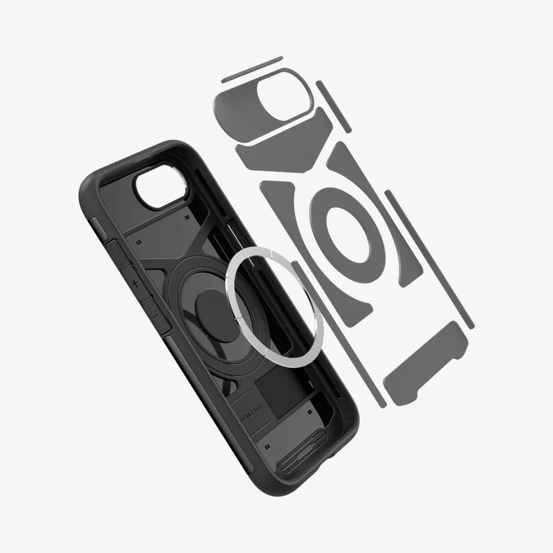 Spigen Slim Armor MagFit 8809971239592 Hoesje - iPhone 16e - Zwart