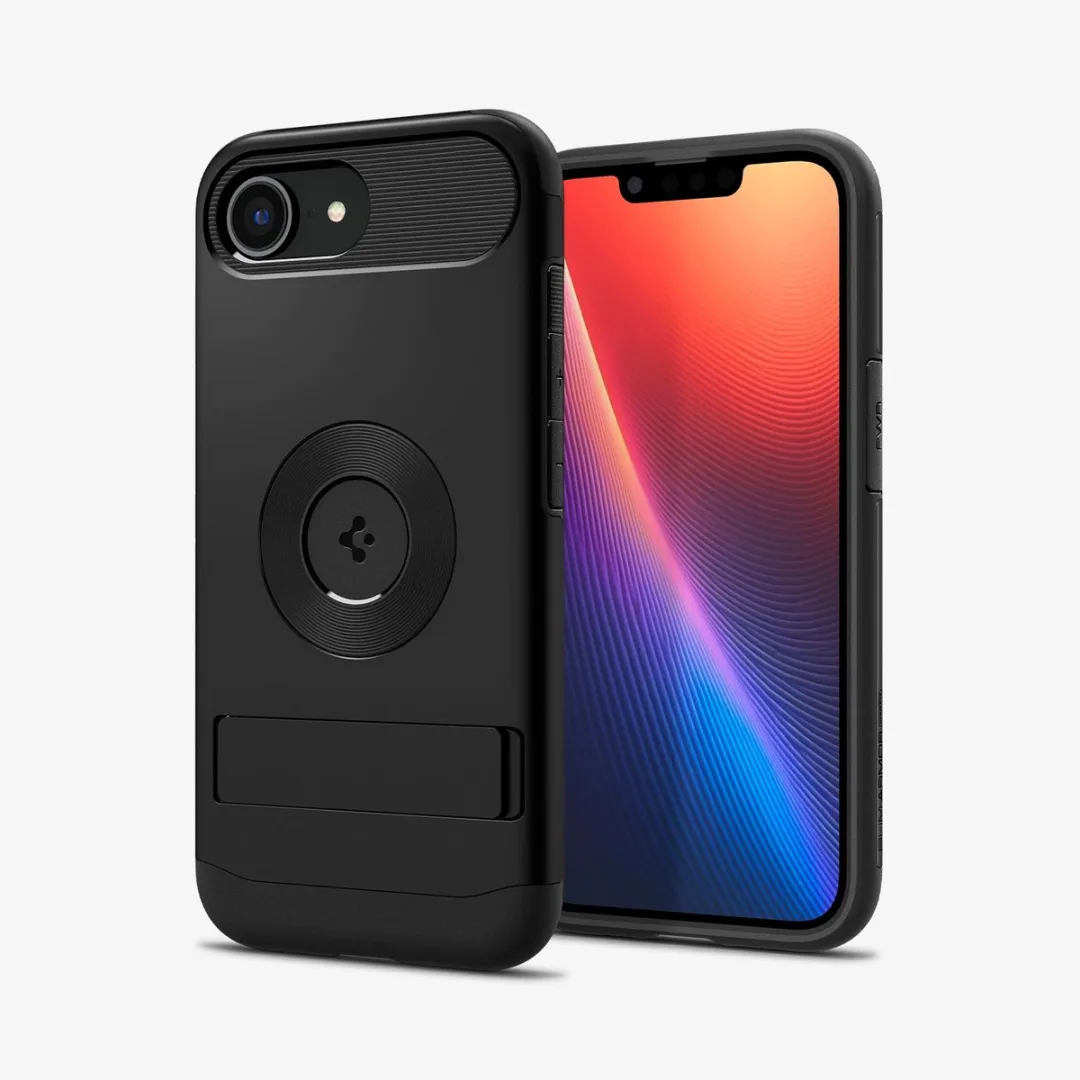 Spigen Slim Armor MagFit 8809971239592 Hoesje - iPhone 16e - Zwart
