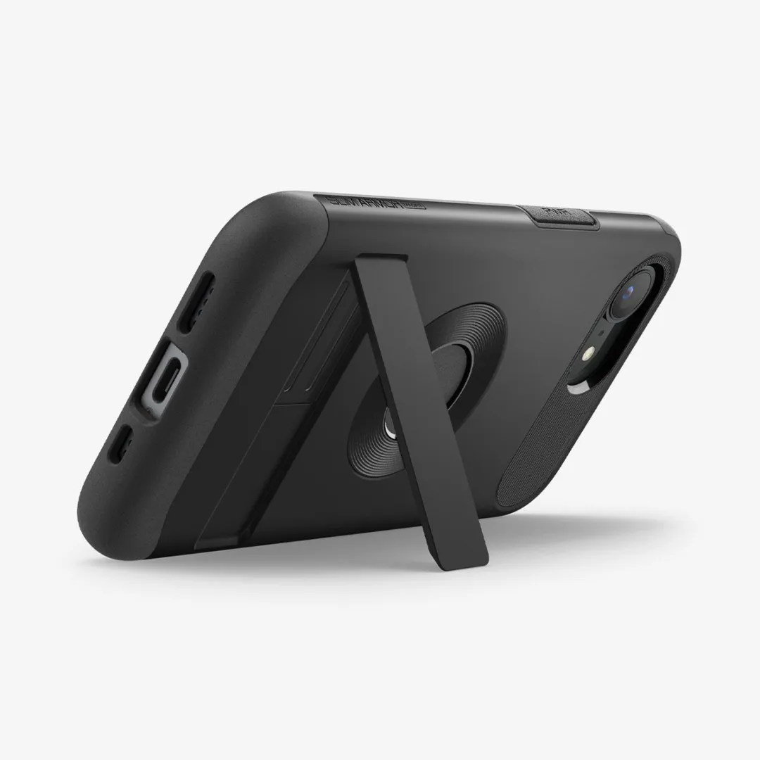 Spigen Slim Armor MagFit 8809971239592 Hoesje - iPhone 16e - Zwart