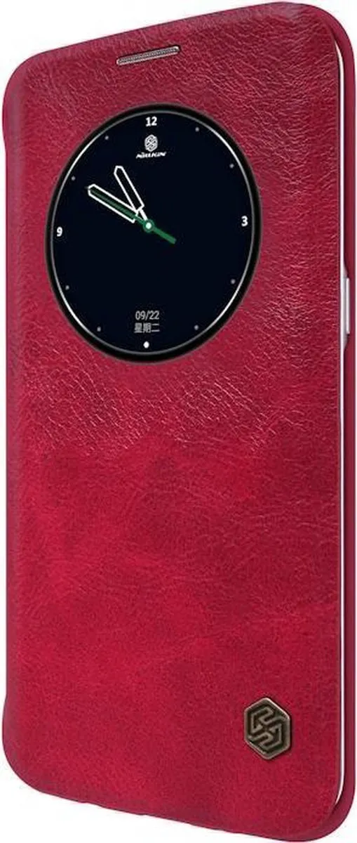 Nillkin Qin Hoesje Samsung Galaxy S7 Edge - Rood - afbeelding 4 van 6
