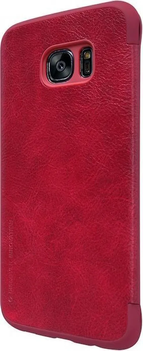 Nillkin Qin Hoesje Samsung Galaxy S7 Edge - Rood - afbeelding 5 van 6