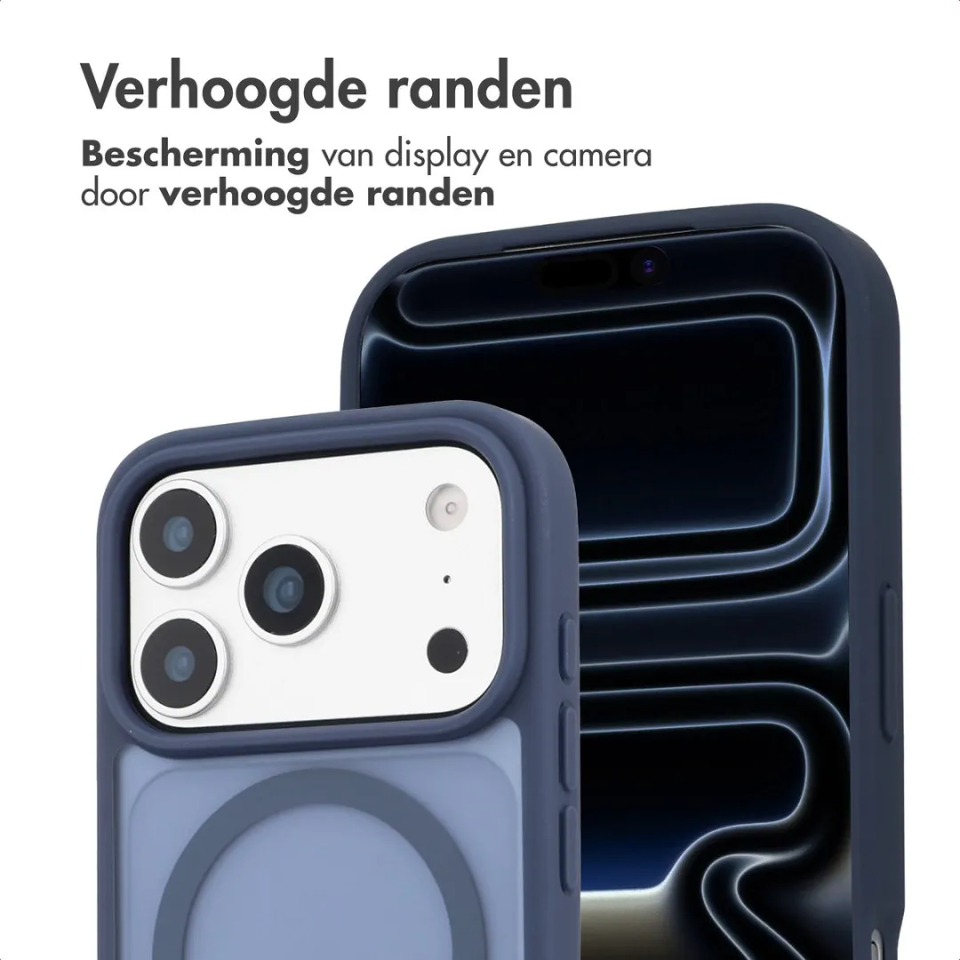 Imoshion iPhone 17 Pro Max MagSafe Hoesje - Donkerblauw