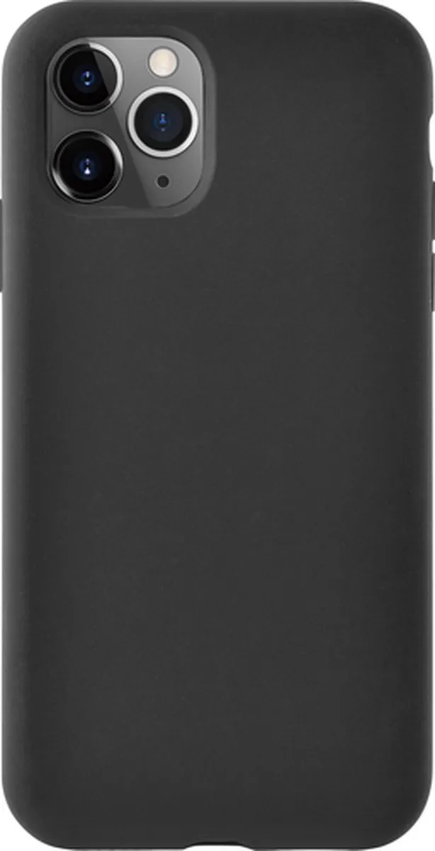 Azuri iPhone 11 Pro Max Siliconen Hoesje - Zwart - AZCOVSILIPH11PMX-BLK
