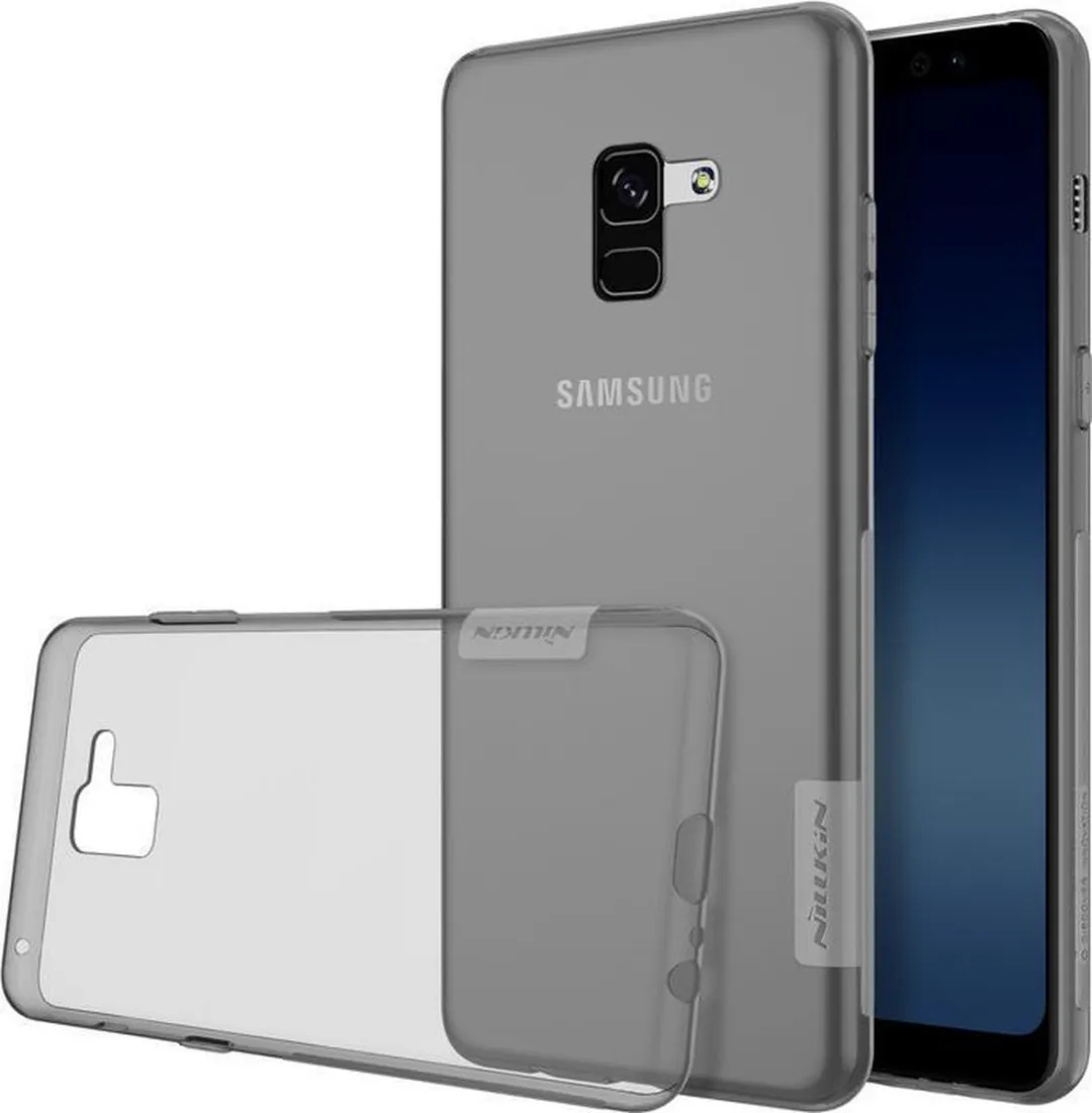 Nillkin Nature TPU Hoesje Samsung Galaxy A8 (2018) - Grijs