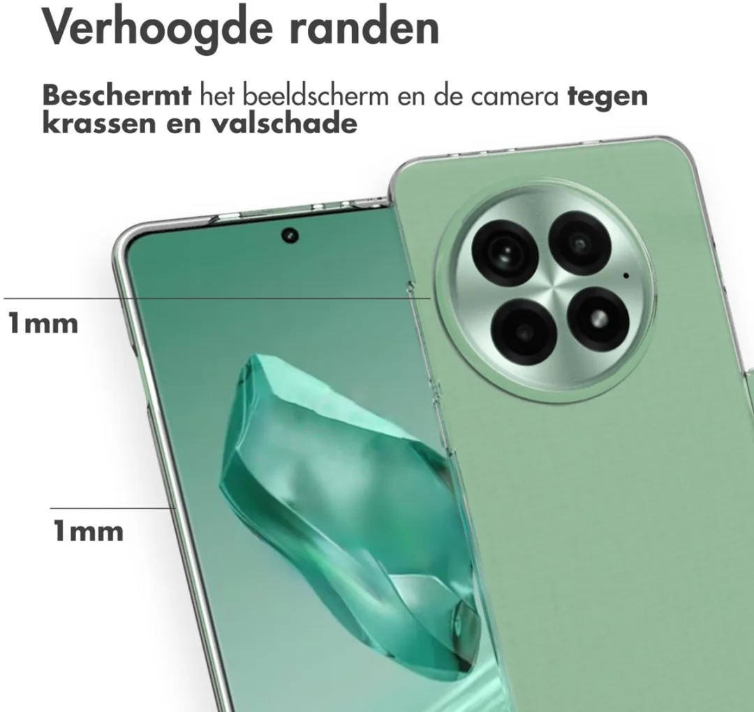 Accezz Hoesje OnePlus 13 - Transparant