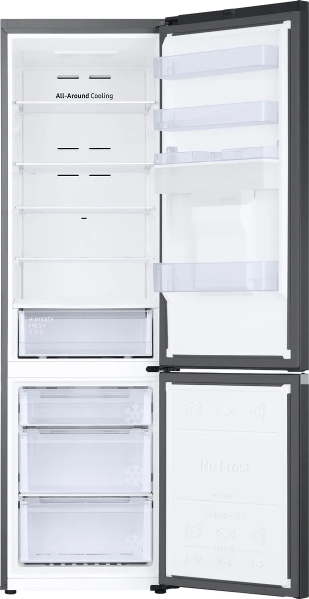 Samsung RB38C650EB1 Koelkast - 390L - Grafiet