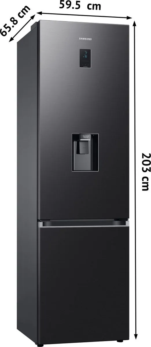 Samsung RB38C650EB1 Koelkast - 390L - Grafiet