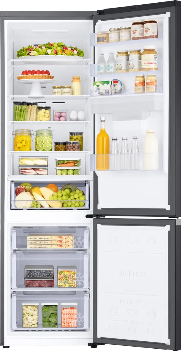 Samsung RB38C650EB1 Koelkast - 390L - Grafiet