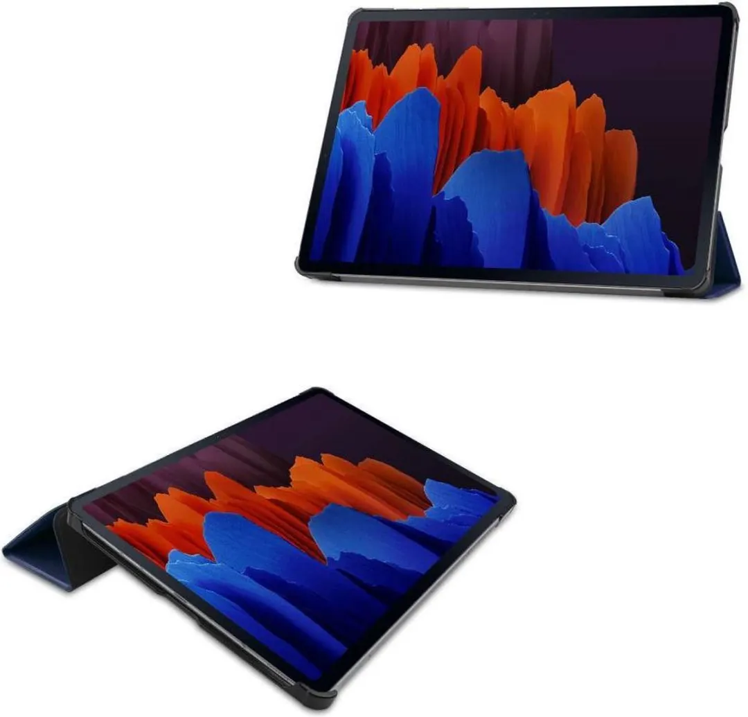 Just in Case Cazy 9012332 Tablethoes - Samsung Galaxy Tab S7+ - Blauw
