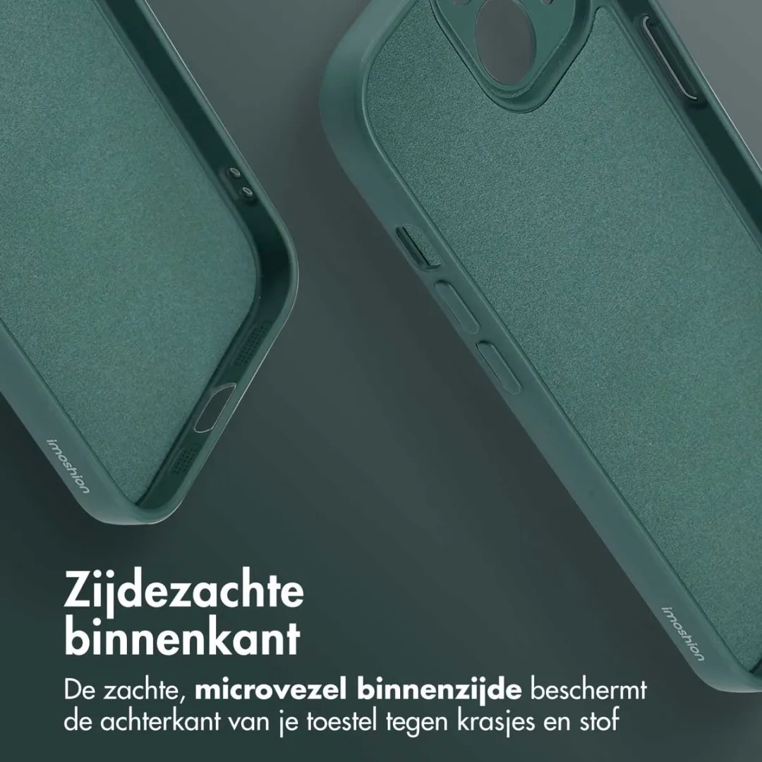 Imoshion Hoesje iPhone 15 - Donkergroen MagSafe