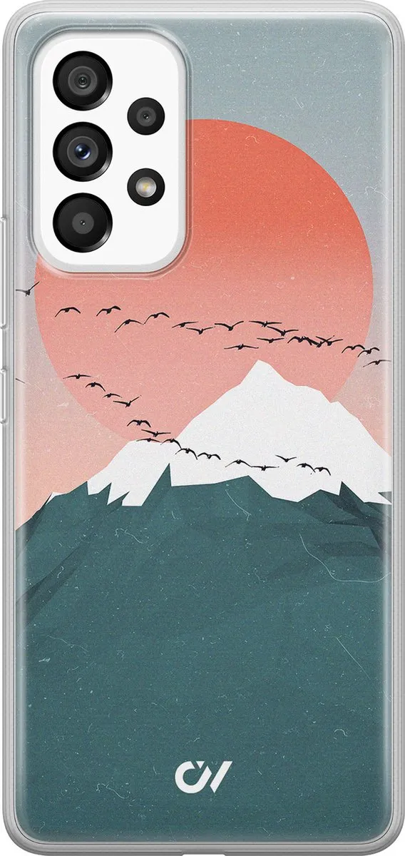 Casevibes Galaxy A53 Hoesje Mountain Birds