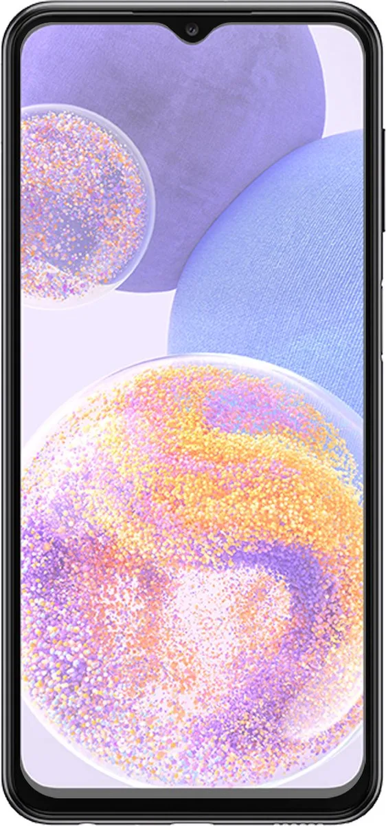 Just in Case Cazy Screenprotector Samsung Galaxy A23 - Gehard Glas - Transparant