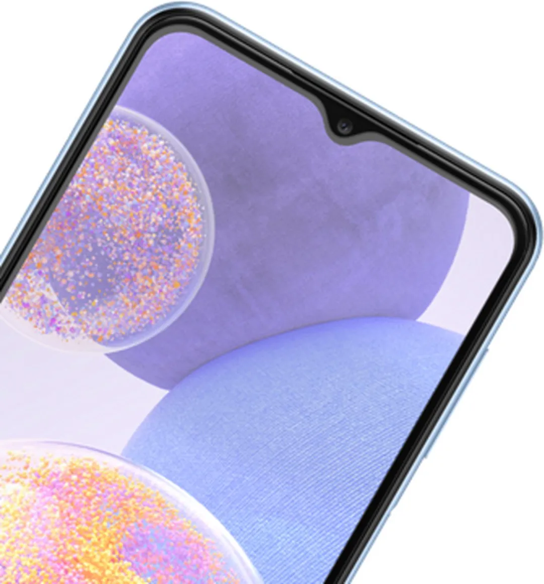 Just in Case Cazy Screenprotector Samsung Galaxy A23 - Gehard Glas - Transparant