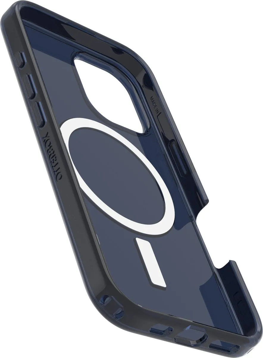 OtterBox Symmetry Clear Mag iPhone 16 Hoesje - Blauw - 77-96364 - afbeelding 4 van 6
