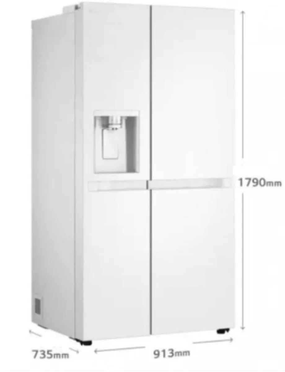 LG GSLC40SWPE Amerikaanse Koelkast Vrijstaand 638L - Wit