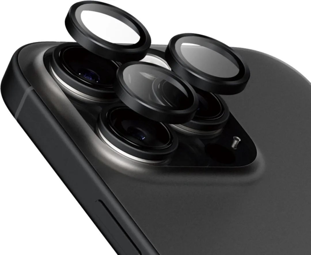 PanzerGlass Ceramic Hoops iPhone 16 Pro Camera Lens Protector - Case Friendly