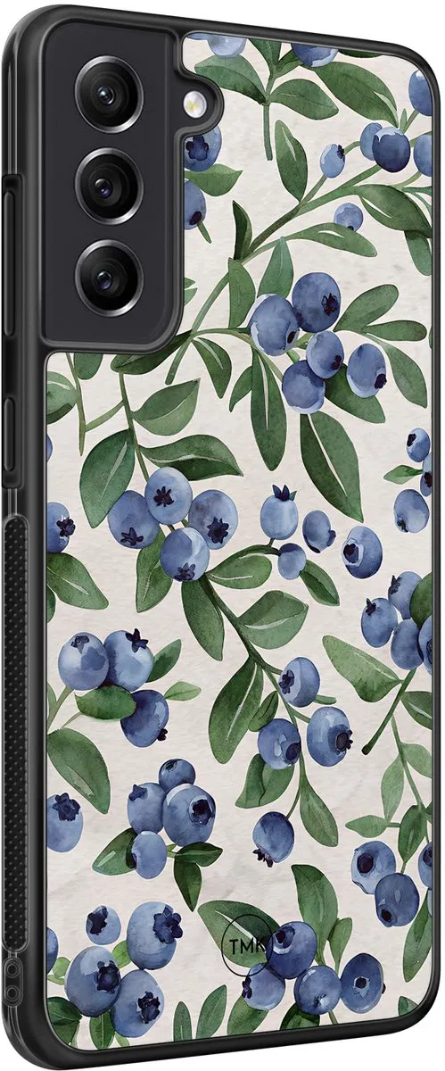 Casevibes S/S21FE/B/025 Hoesje Samsung Galaxy S21 FE - Blauw