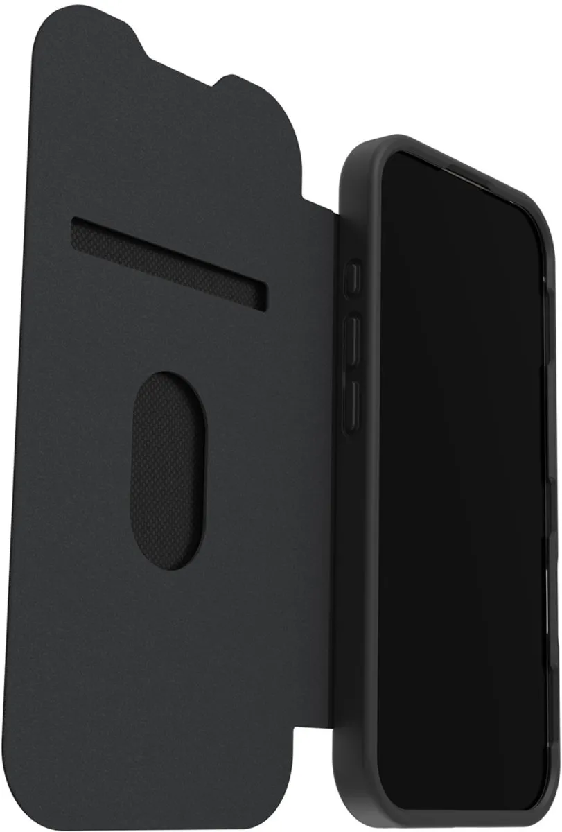 OtterBox React Folio 77-98586 - iPhone 17 Hoesje - Zwart/Transparant