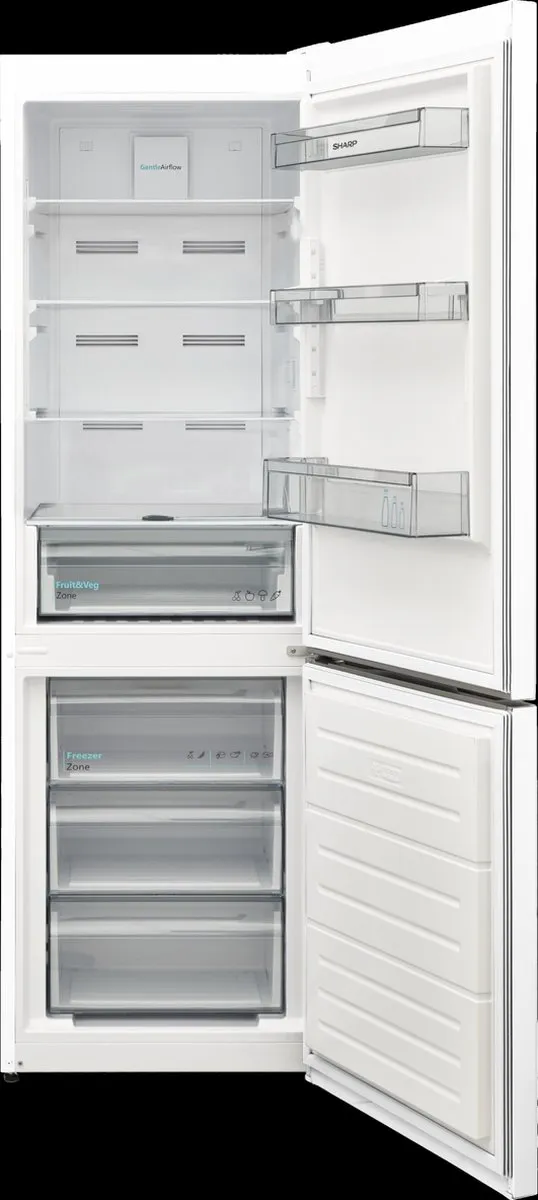 Sharp SJNBA11DMXWDEU Koel-vriescombinatie No Frost - 331L