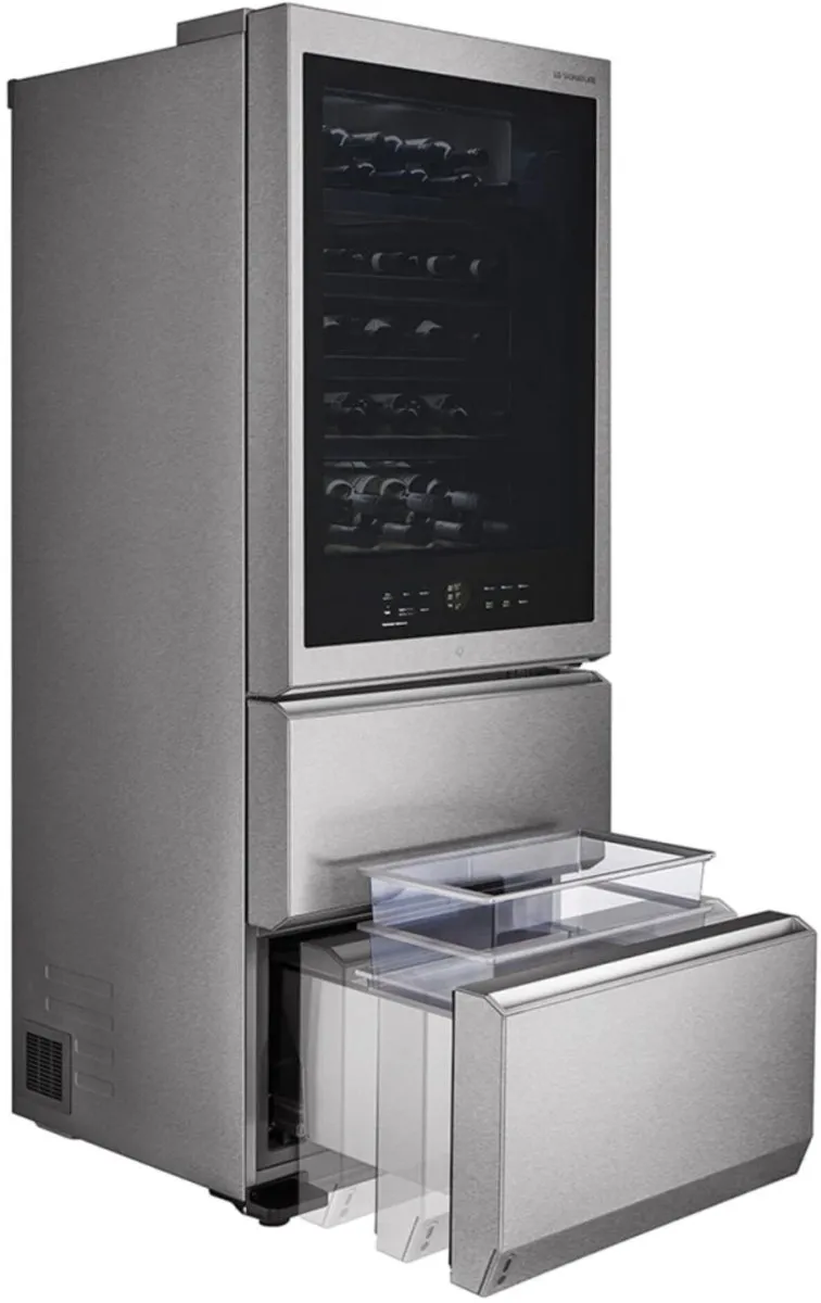 LG SIGNATURE LSR200W InstaView, wijnkoelkast