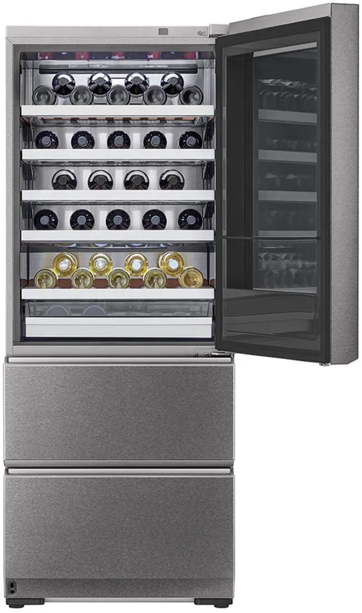 LG SIGNATURE LSR200W InstaView, wijnkoelkast