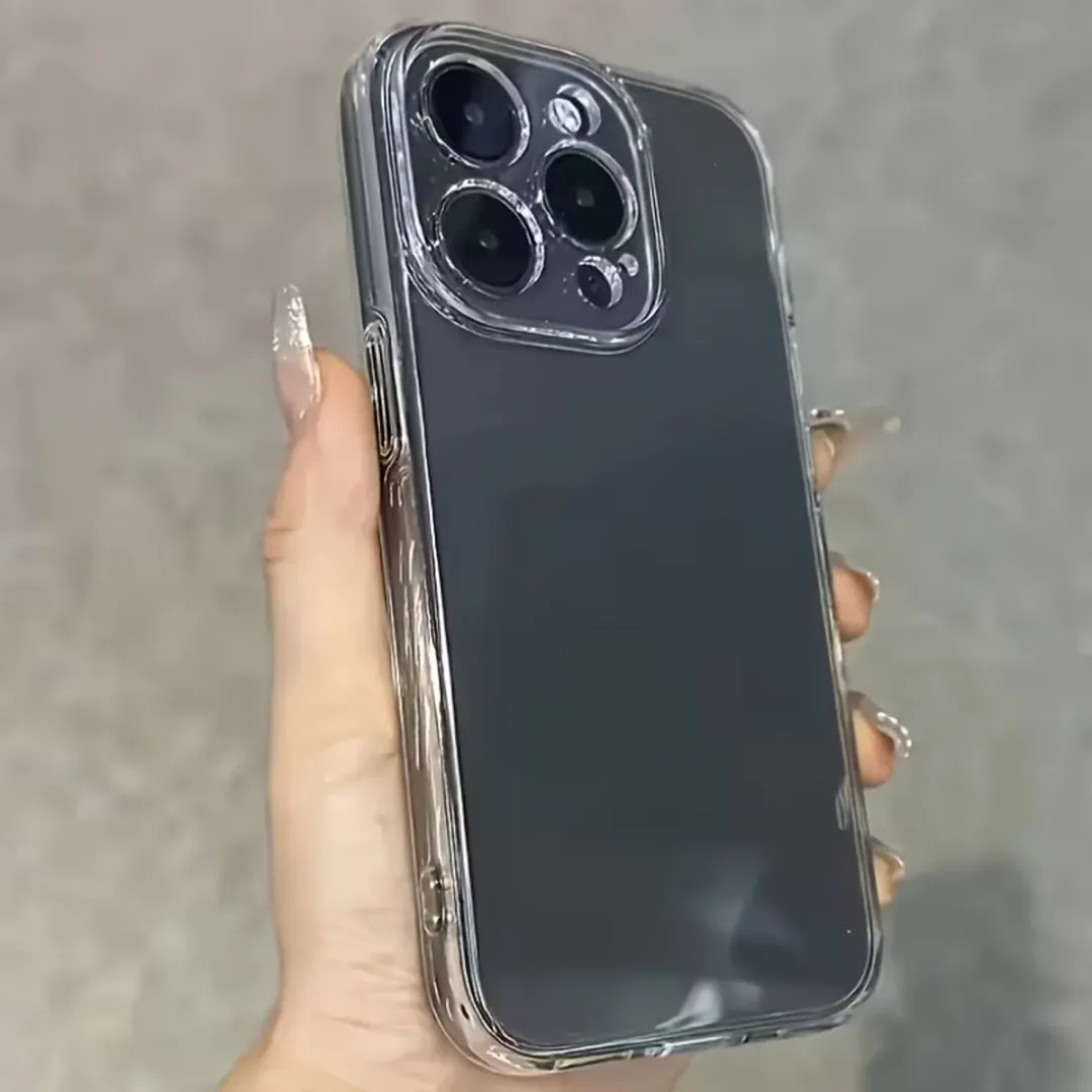 NUVEX iPhone 17 Pro Transparant Hoesje Set - 3 Stuks