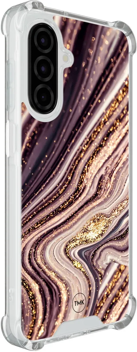 Casevibes Shockproof Hoesje Samsung Galaxy A26 - S/A26/S/026 - Roze/Goud
