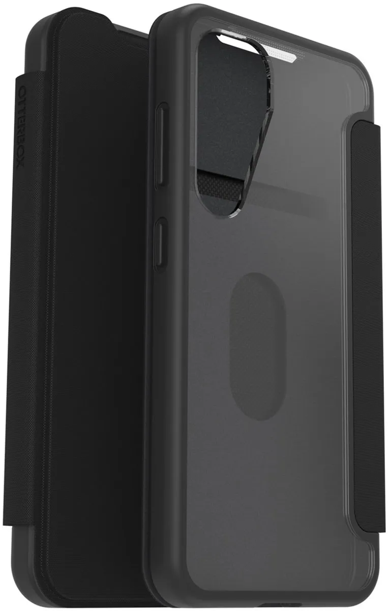 OtterBox React Folio Backcover 77-97829 - Samsung Galaxy S25 - Zwart