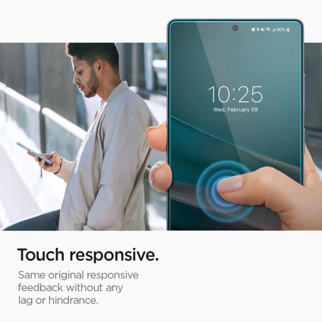 Spigen Screenprotector Galaxy S25 Ultra - 2 Stuks - Transparant