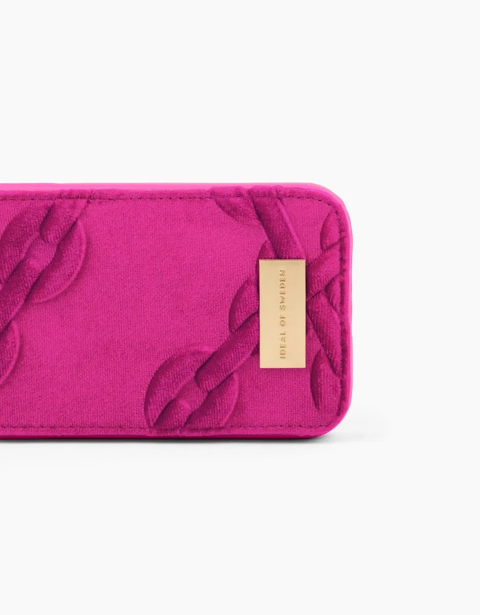 iDeal of Sweden Fashion Case Atelier iPhone 14 Pro Max - Velour Hyper Pink - afbeelding 2 van 5