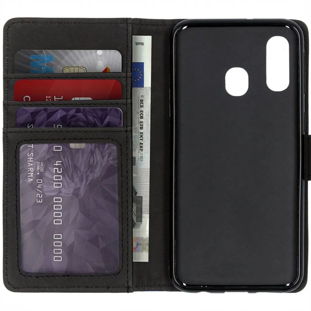 Imoshion Hoesje Samsung Galaxy A40 - 3 Pasjes - Lichtblauw