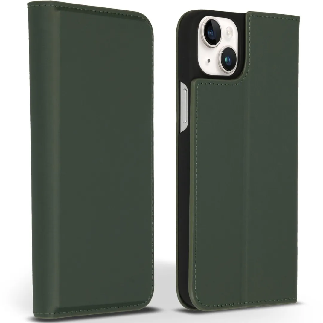 Accezz Hoesje iPhone 14 Plus Premium Leather Slim Bookcase