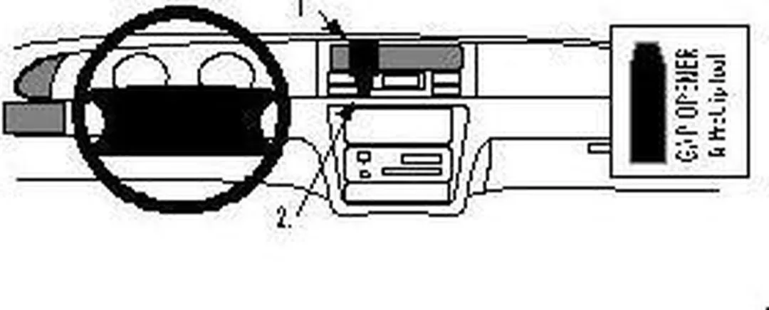 Brodit Proclip Center Mount 852228