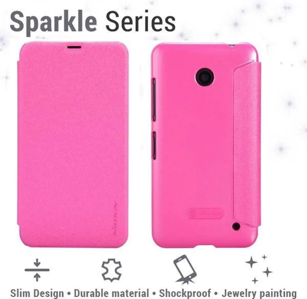 Nillkin Leather Case Nokia Lumia 630/635 Sparkle Series
