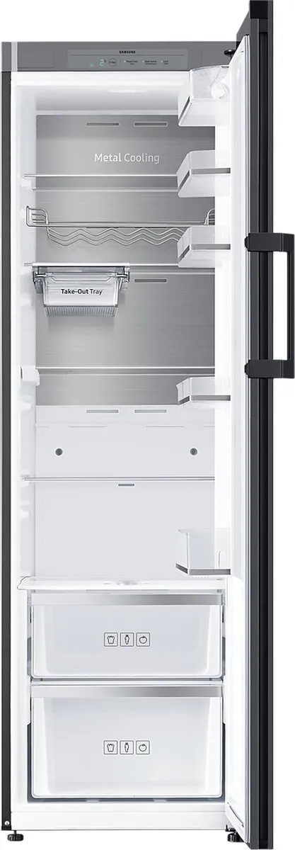 Samsung RR39A746322 Vrijstaande Koelkast 387L - Zwart