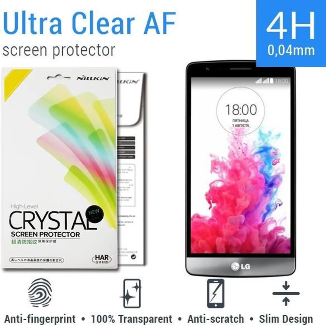 Nillkin AF Ultra Clear Schermbeschermer LG G3 S