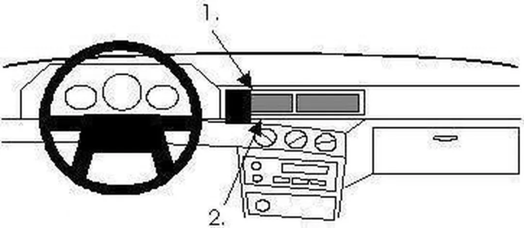 Brodit Proclip Center Mount 851893