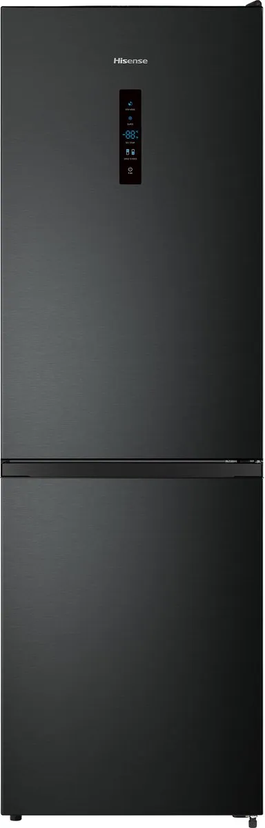 Hisense RB390N4BFC Koel-vriescombinatie 304L - No Frost - Zwart