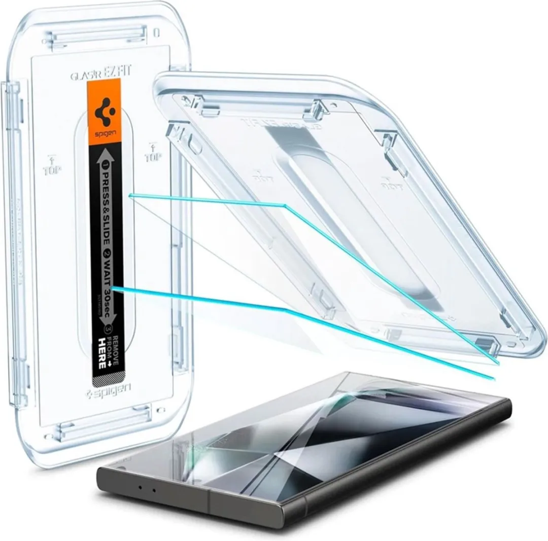 Spigen AGL07495 Screenprotector Galaxy S24 Ultra