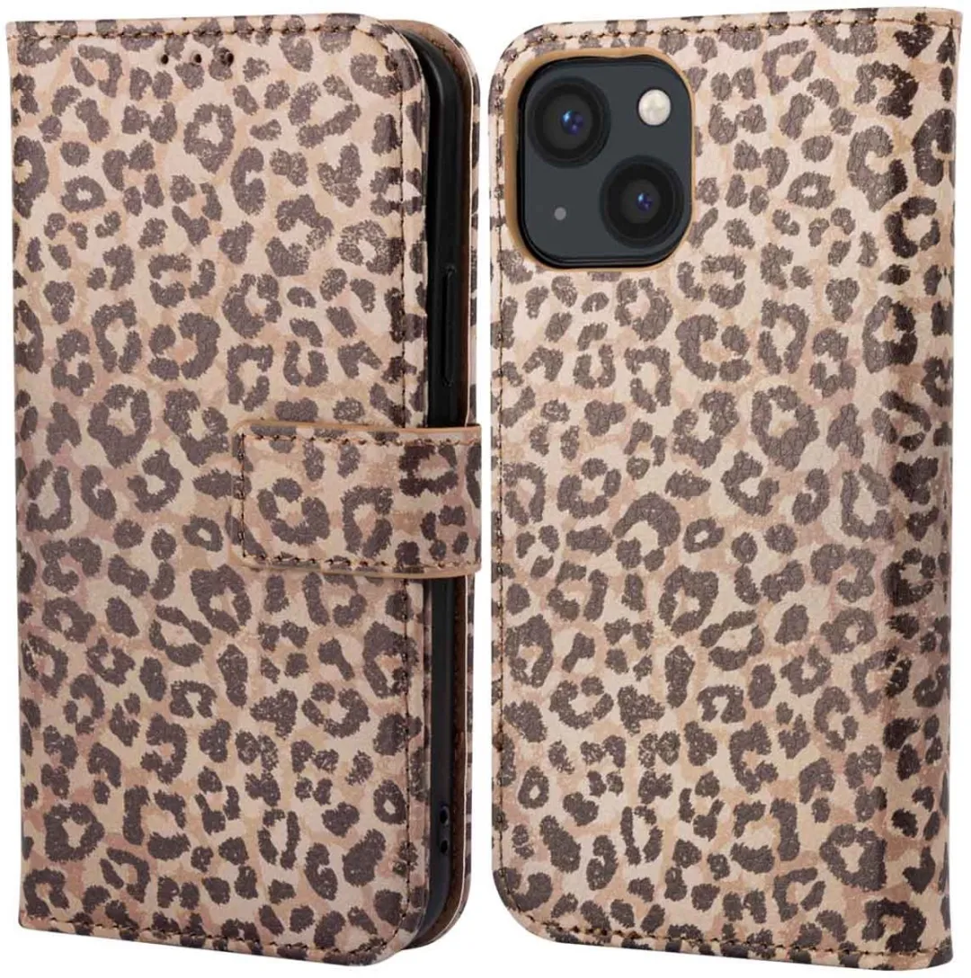 Imoshion iPhone 13 Hoesje - Leopard Mood - 3 Pasjes