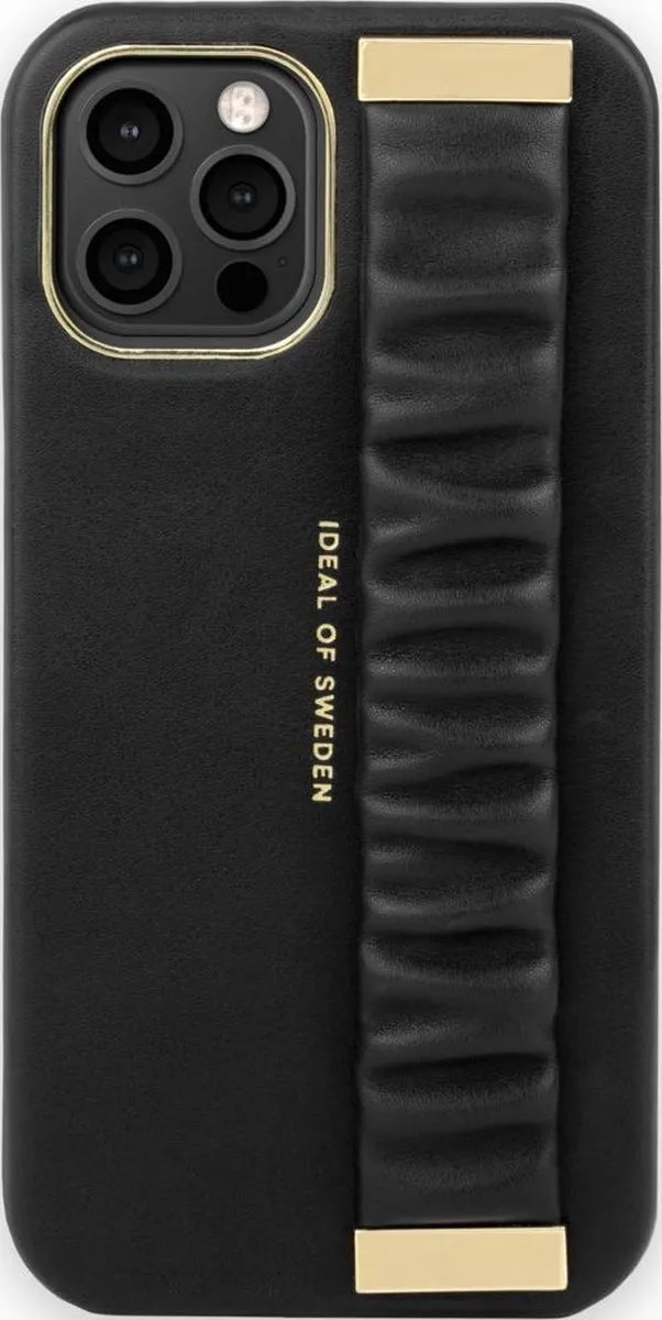iDeal of Sweden Statement Case Top-Handle iPhone 12 Pro Max - Ruffle Noir - 3 Pasjes