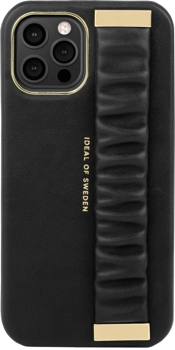iDeal of Sweden Statement Case Top-Handle iPhone 12 Pro Max - Ruffle Noir - 3 Pasjes